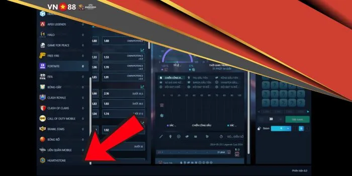 Cá cược Hearth Stone tại VN88: xu hướng hay